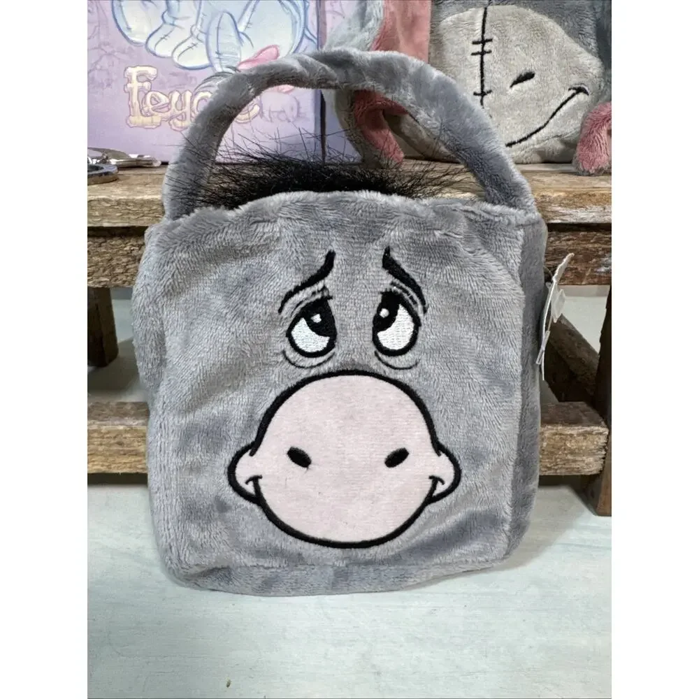 Vintage Eeyore Journal, Keyring, And Mini Bag And Pouch Set